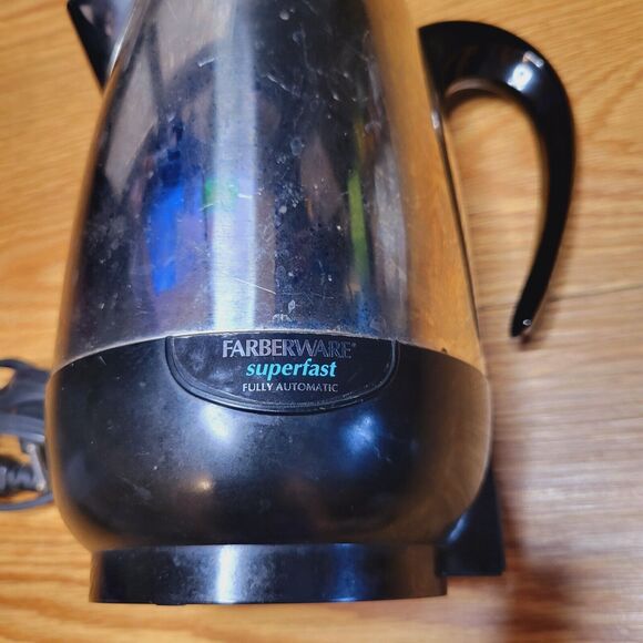 Vintage 8 Cup Farberware Superfast Automatic Coffee Percolator Model FCP-280 - Picture 4 of 12